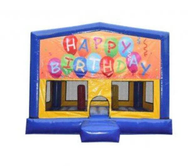 Happy Birthday Medium Combo Jumping Castle