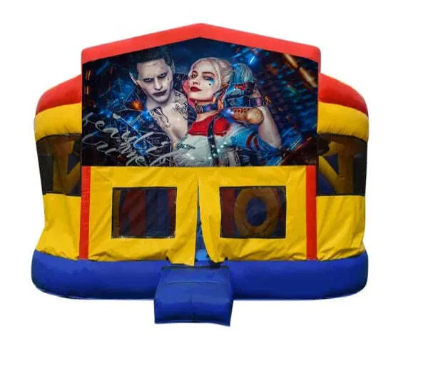 Harley Quinn Double Super Drop Combo Jumping Castle