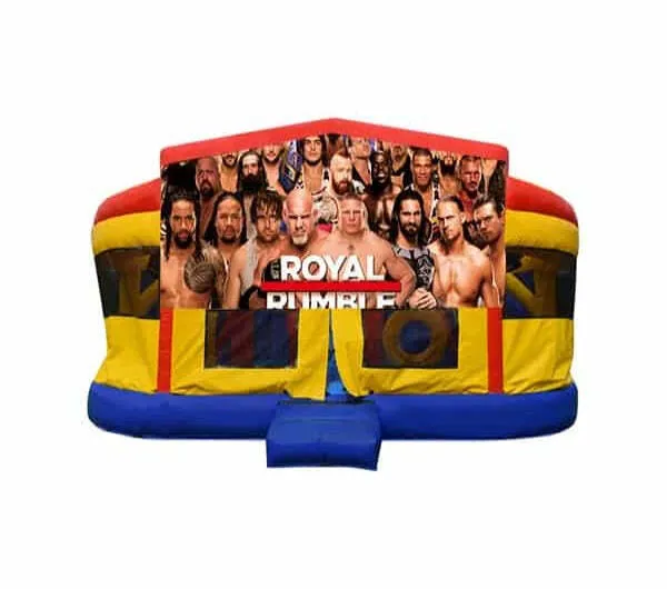 WWE Double Super Drop Combo Jumping Castle