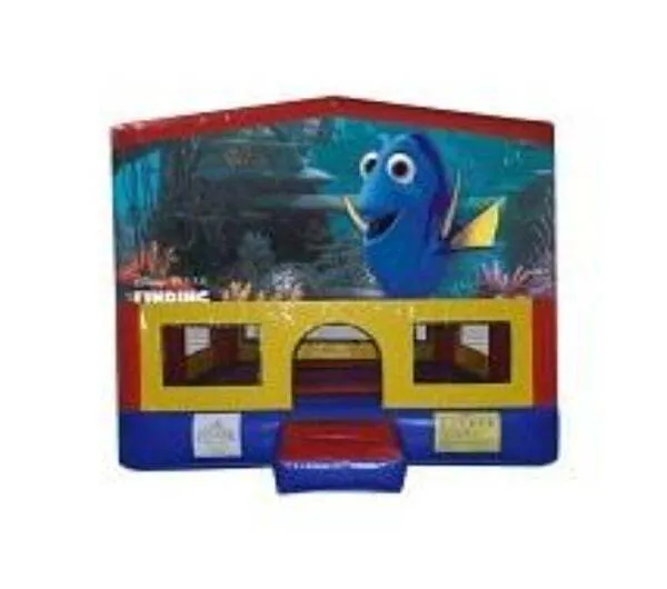 Finding Dory Small Square Jumping Castle