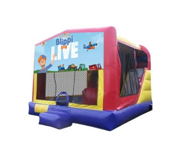 Blippi Extra Large Combo Jumping Castle