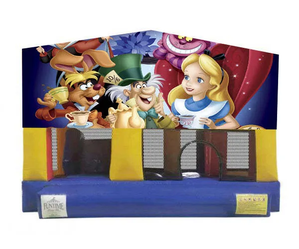 Alice in Wonderland #1 Small Slide Jumping Castle
