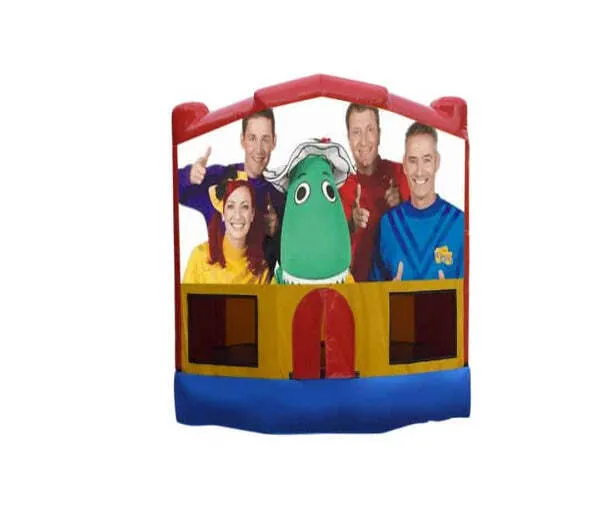 The Wiggles Small Combo Jumping Castle
