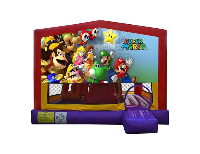 Super Mario Extra Large Obstacle Combo Jumping Castle