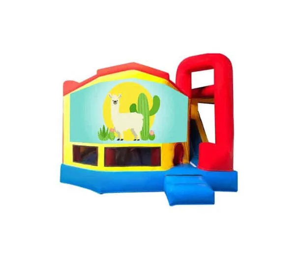 Llamas Medium Internal Slide Jumping Castle