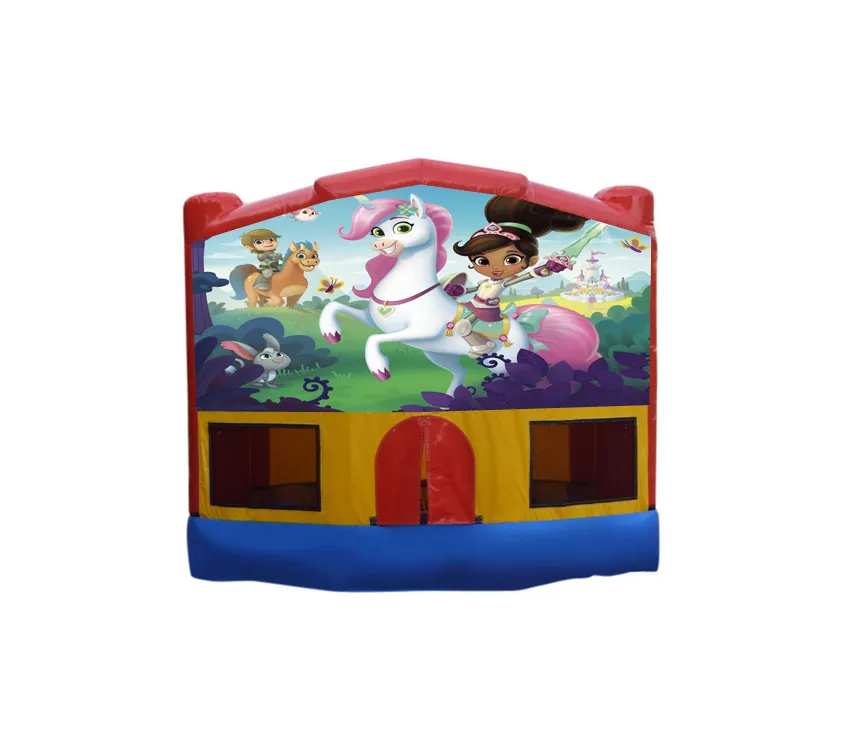 Nelia the Princess Knight Small Combo Jumping Castle