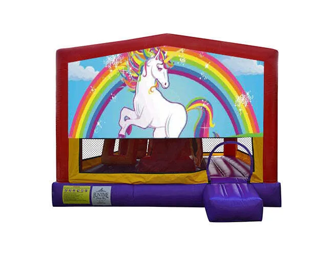 Unicorn Extra Large Obstacle Combo Jumping Castle