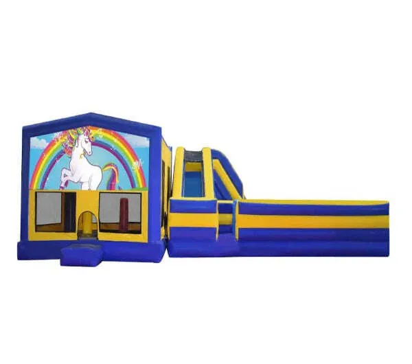 Unicorn Obstacle Mega Combo Jumping Castle
