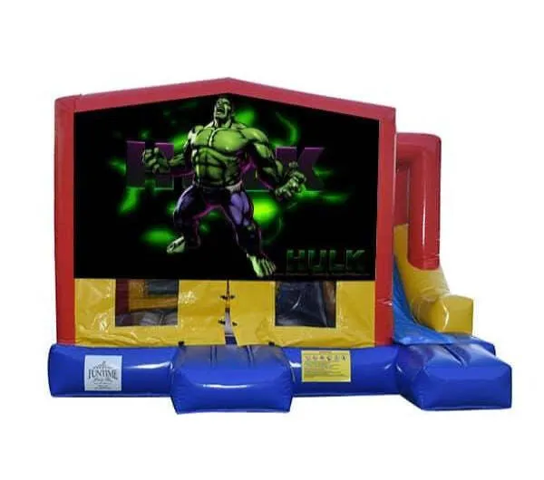 Hulk Small External Slide Jumping Castle