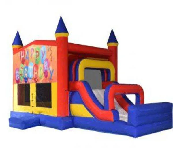 Happy Birthday Mega Combo Jumping Castle