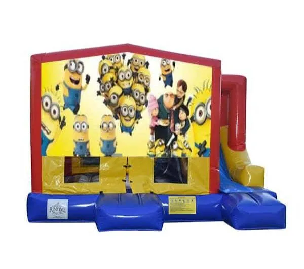 Despicable Me-Minions Small External Slide Jumping Castle
