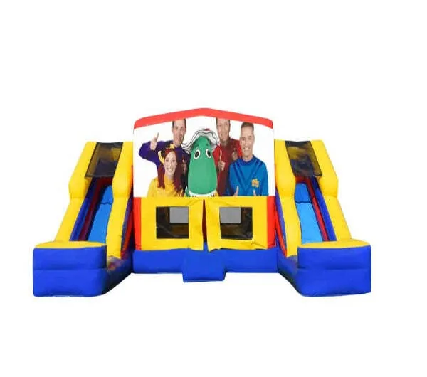 Wiggles Double Mega Combo Jumping Castle