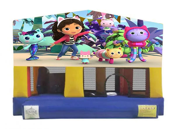 Gabby's Dollhouse Small Slide Jumping Castle