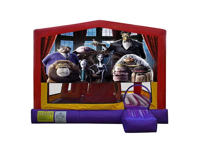 The Adams Family Extra Large Obstacle Combo Jumping Castle