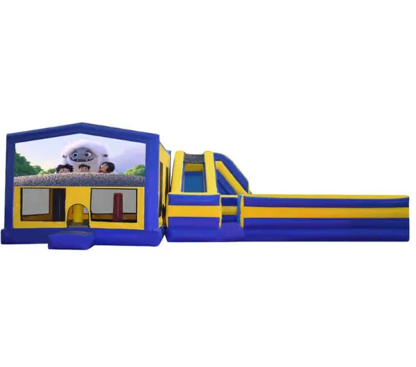 Abominable Obstacle Mega Combo Jumping Castle
