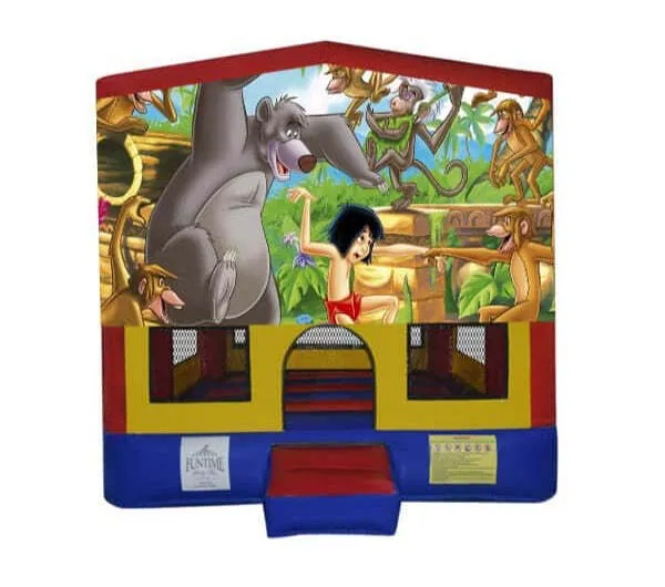 Jungle Small Square Jumping Castle