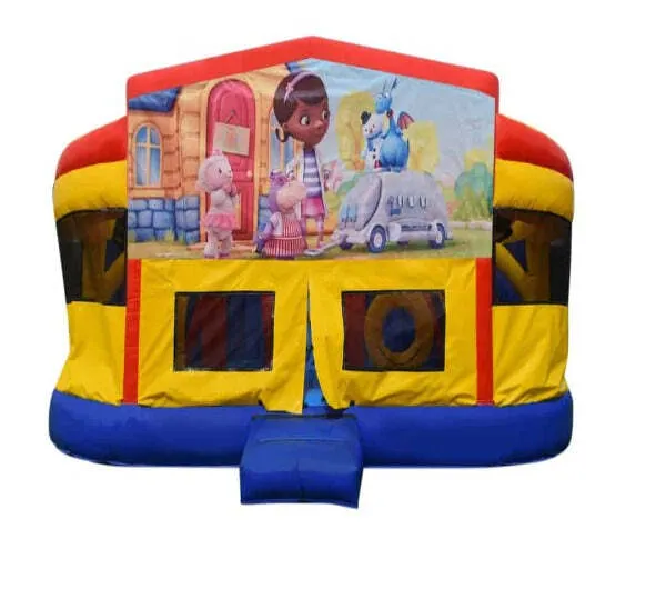 Doc Mcstuffins Super Drop Combo Jumping Castle