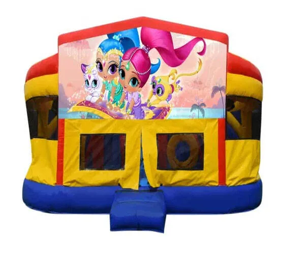 Shimmer And Shine Super Drop Combo Jumping Castle