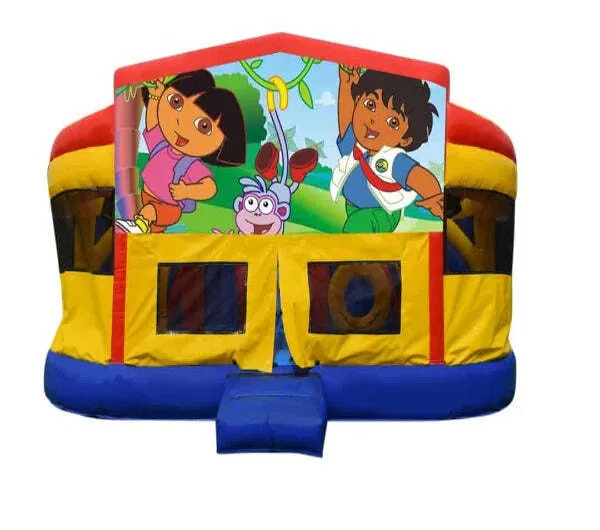 Dora Super Drop Combo Jumping Castle