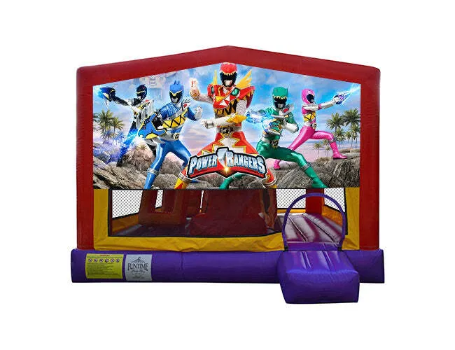 Power Rangers Extra Large Obstacle Combo Jumping Castle