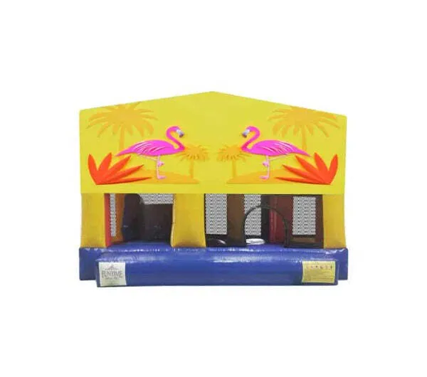 Flamingos Small Slide Jumping Castle