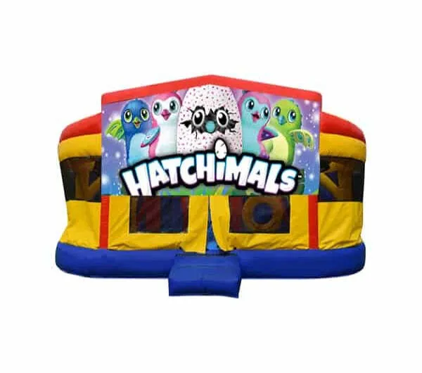 Hatchimals Double Super Drop Combo Jumping Castle