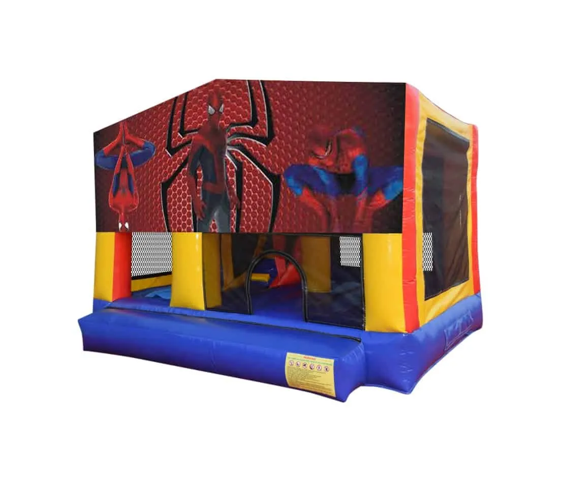 Spiderman Small Slide Jumping Castle