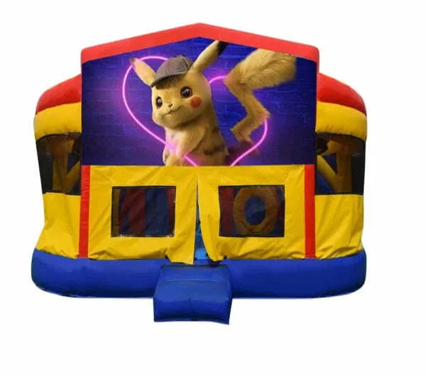 Detective Pikachu Super Drop Combo Jumping Castle $600.00