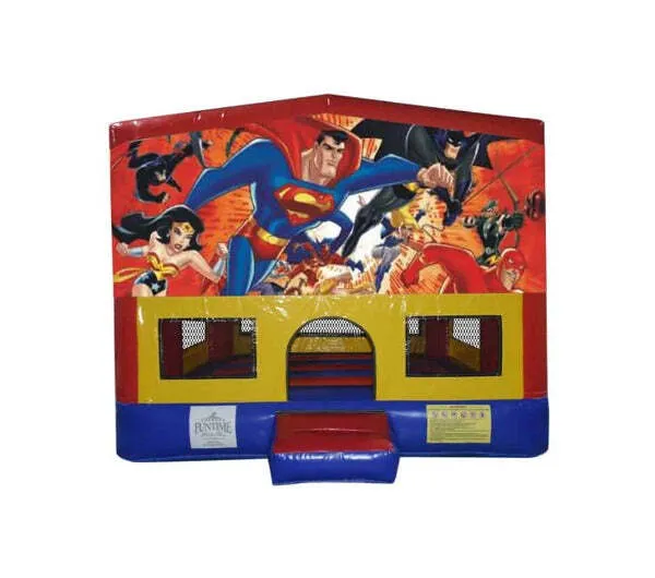 Justice League Small Slide Jumping Castle