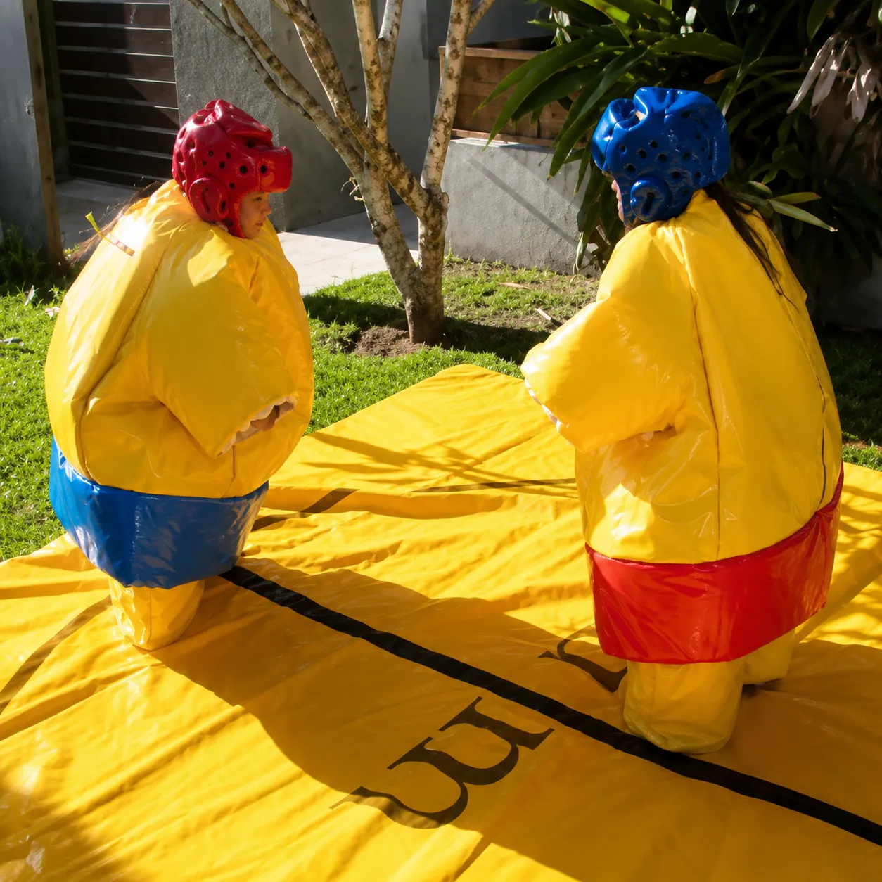Kids Sumo Suit Wrestlers