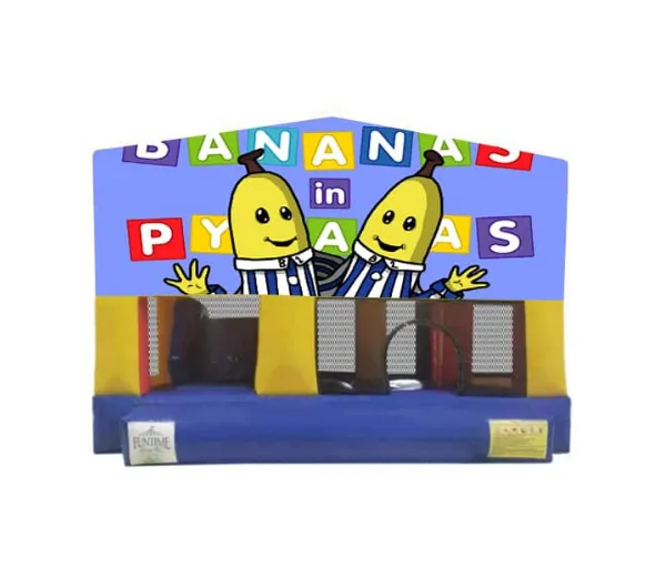 Bananas in Pyjamas Small Slide Jumping Castle