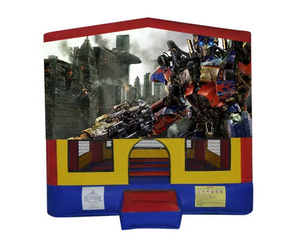 Transformers Small Square Jumping Castle