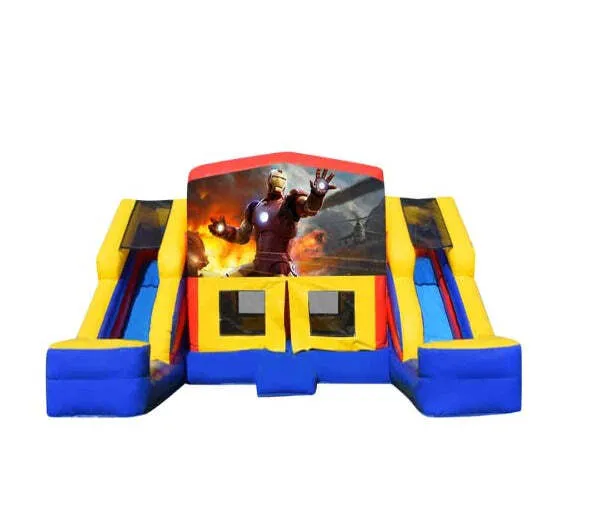 Iron Man Double Mega Combo Jumping Castle