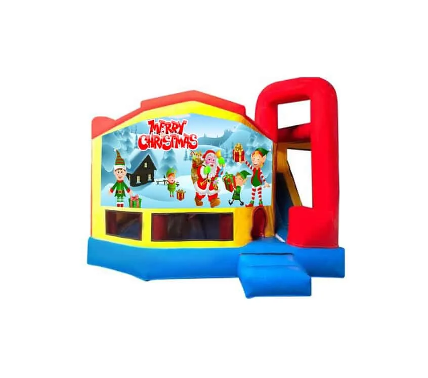 Christmas #8 Medium Internal Slide Jumping Castle