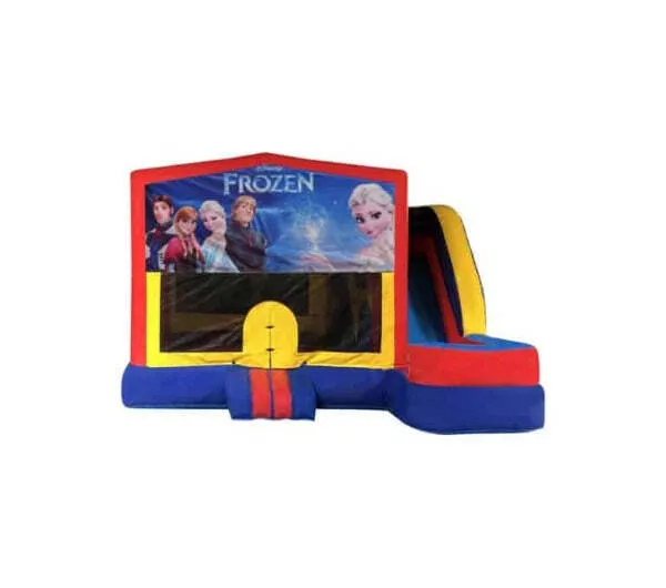 Frozen Medium External Slide Jumping Castle