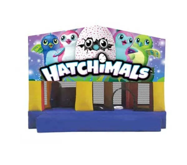 Hatchimals Small Slide Jumping Castle