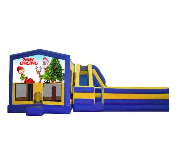 Christmas #9 Obstacle Mega Combo Jumping Castle