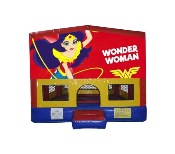 Wonder Woman Small Square Jumping Castle