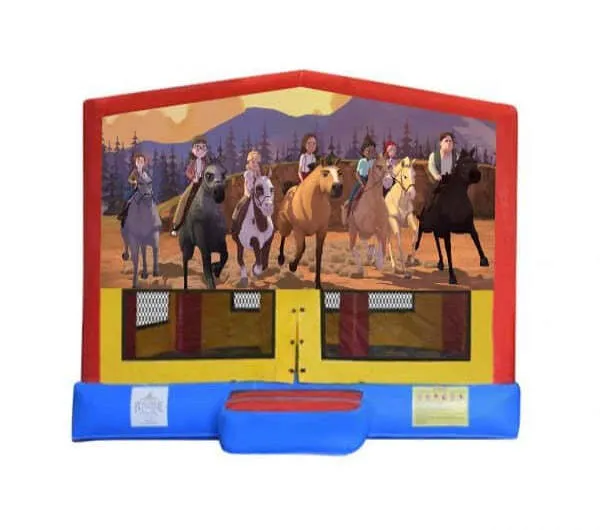 Dreamworks Spirit Medium Super Jumper Jumping Castle