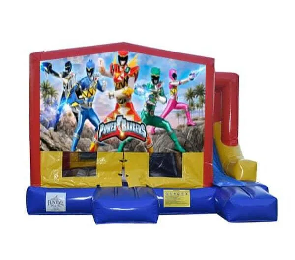 Power Rangers Small External Slide Jumping Castle