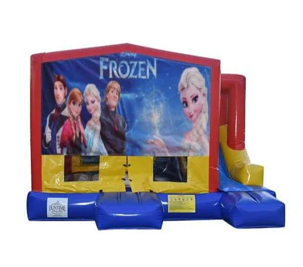 Frozen Small External Slide Jumping Castle