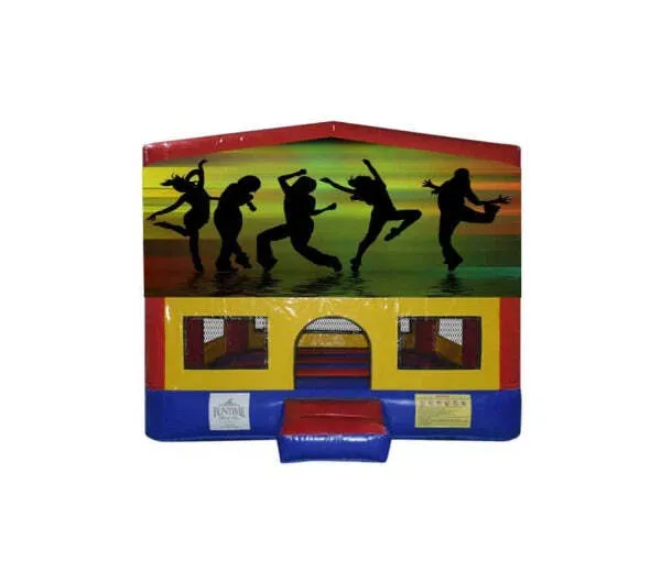 Disco Dance Small Square Jumping Castle