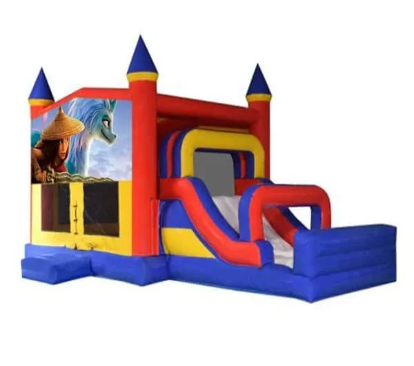 Raya and the Last Dragon Mega Combo Jumping Castle