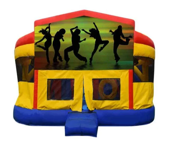 Disco Dance Super Drop Combo Jumping Castle