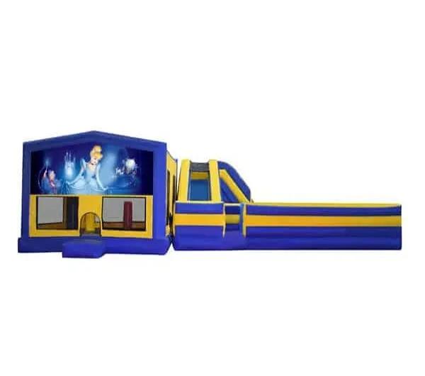 Cinderella Obstacle Mega Combo Jumping Castle