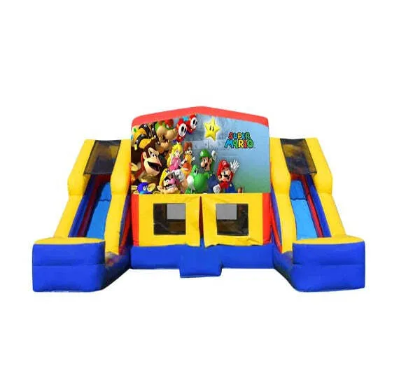 Super Mario Double Mega Combo Jumping Castle