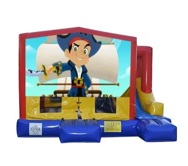 Jake and the Neverland Small External Slide Jumping Castle