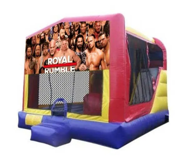 WWE Extra Large Obstacle Combo Jumping Castle
