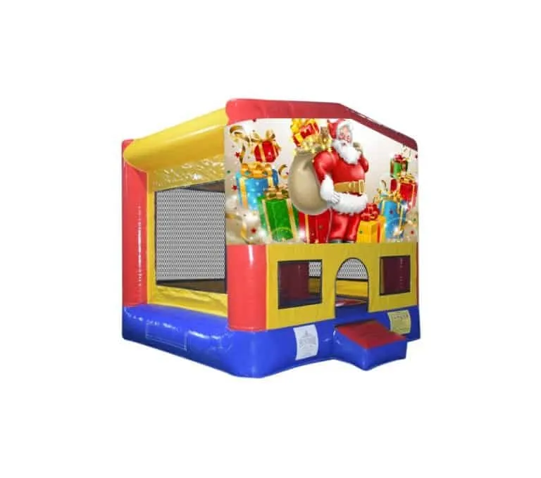 Christmas #5 Small Square Jumping Castle