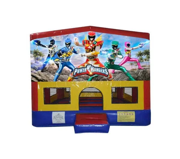 Power Rangers Small Square Jumping Castle